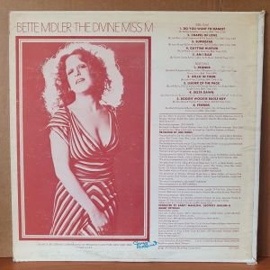 BETTE MIDLER - THE DIVINE MISS M (1972) - LP 2.EL PLAK
