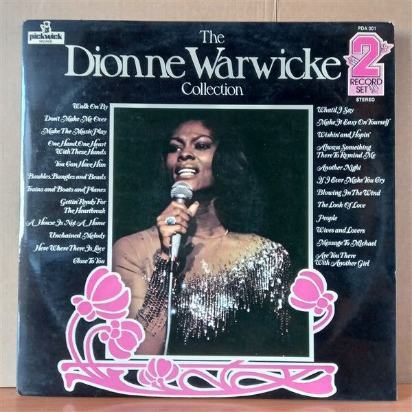 DIONNE WARWICKE – THE DIONNE WARWICKE COLLECTION (1972) - 2LP 2.EL PLAK