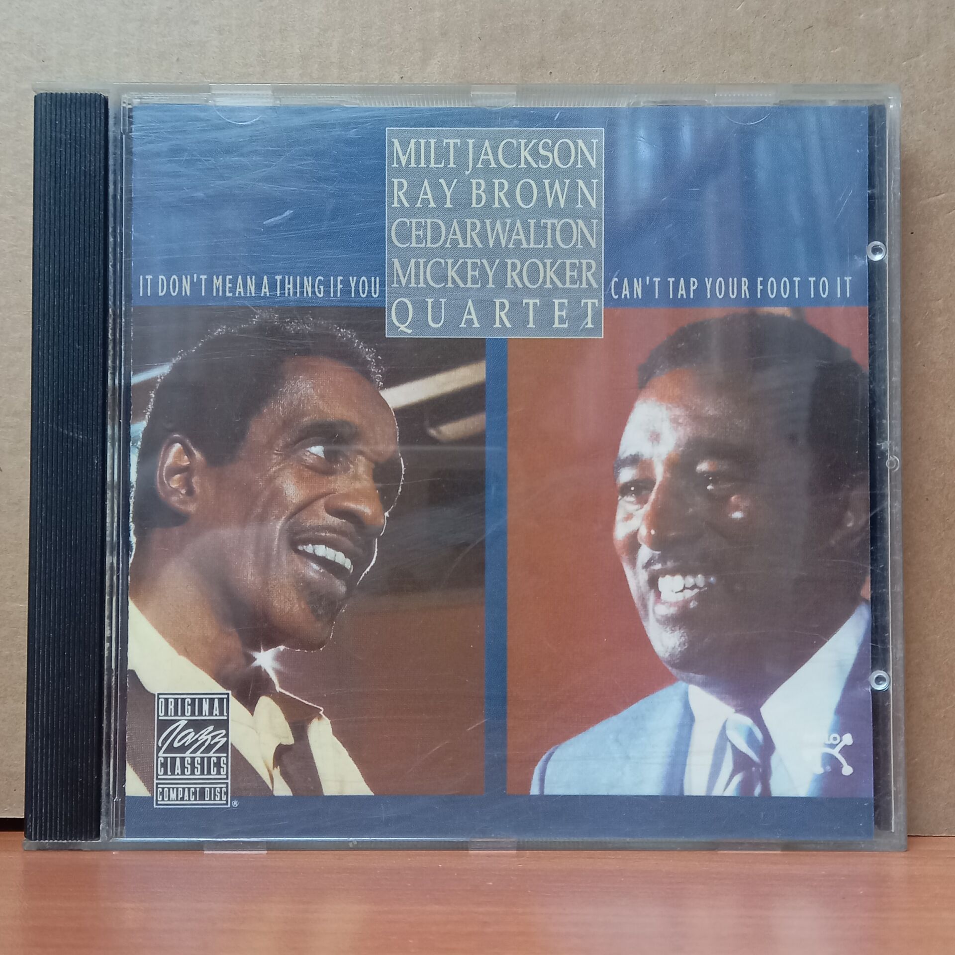 MILT JACKSON RAY BROWN QUARTET – IT DON'T MEAN A THING IF YOU CAN'T TAP YOUR FOOT TO IT - CD 2.EL