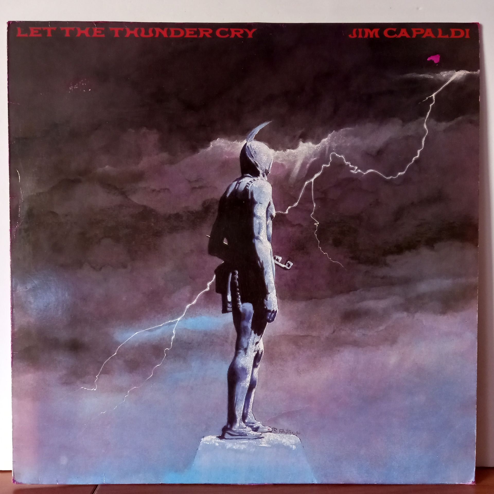 JIM CAPALDI – LET THE THUNDER CRY (1981) - LP 2.EL PLAK