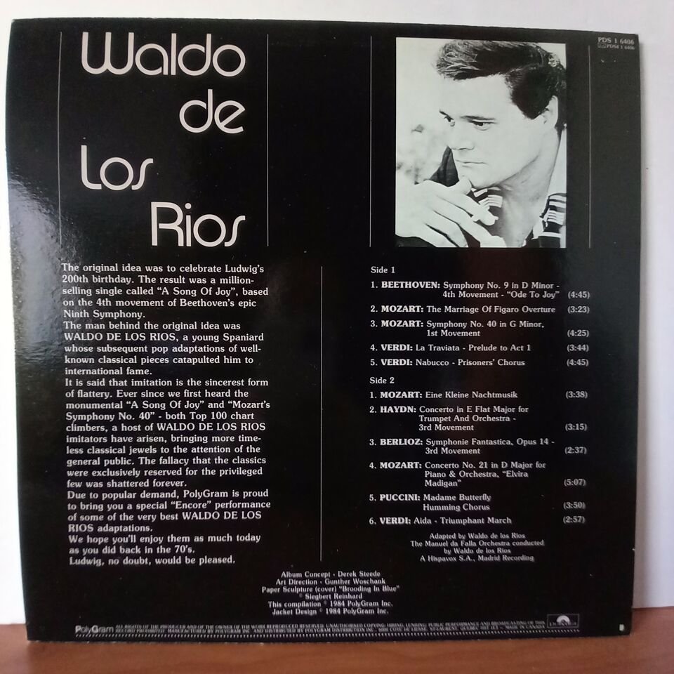WALDO DE LOS RIOS – ENCORE (1984) - LP 2.EL PLAK