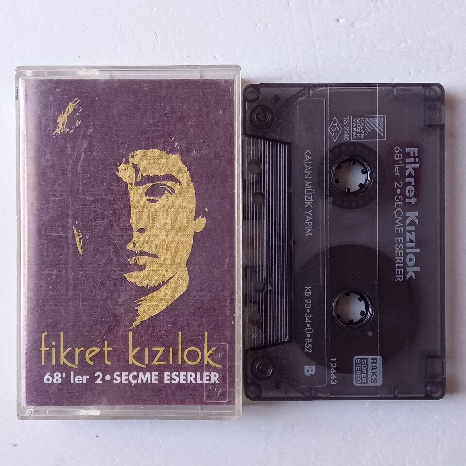 FİKRET KIZILOK - 68'LER 2 / SEÇME ESERLER (1993) - KASET 2.EL