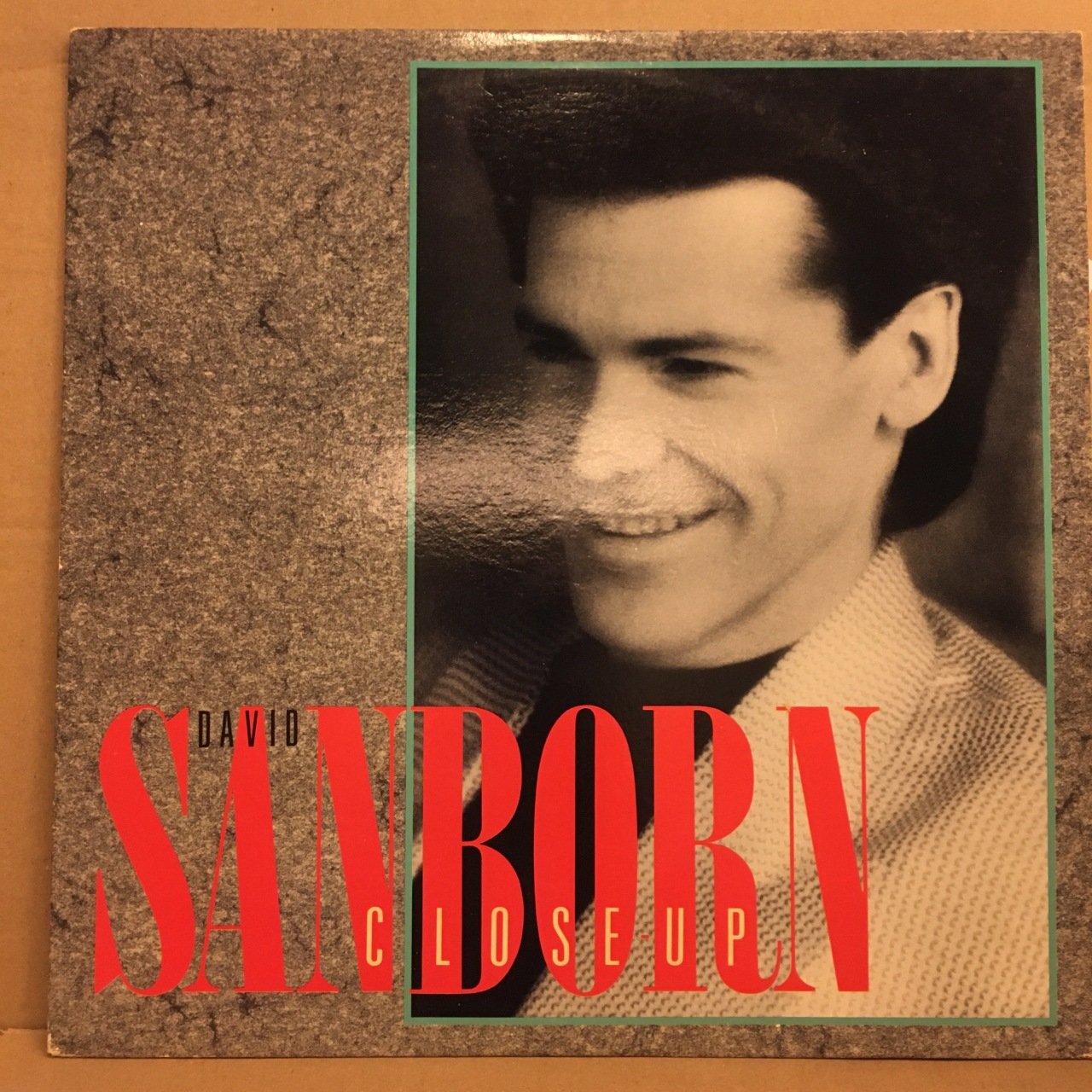 DAVID SANBORN - CLOSE UP (1987) - PLAK 2.EL