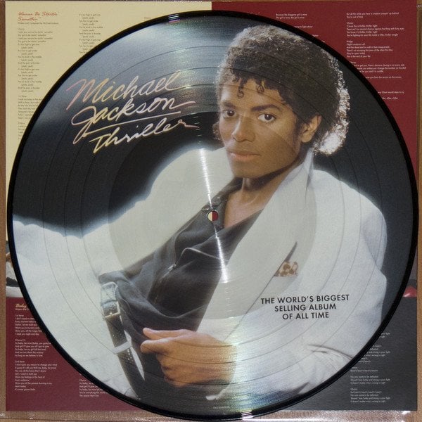 MICHAEL JACKSON - THRILLER (1982) - PICTURE DISC LP SIFIR