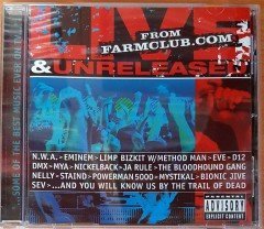 LIVE & UNRELEASED FROM FARMCLUB.COM - HIP HOP COMPILATION CD 2.EL