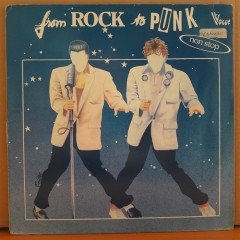 FROM ROCK TO PUNK - BILL HALEY, JOHNNY HALLYDAY, JOHN LEE HOOKER, KINKS, JACQUES DUTRONC...2LP 2.EL PLAK