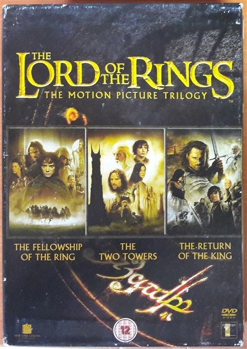 The LORD OF THE RINGS TRILOGY - YÜZÜKLERİN EFENDİSİ - 6DVD KUTU 2.EL TR ALTYAZI YOKTUR