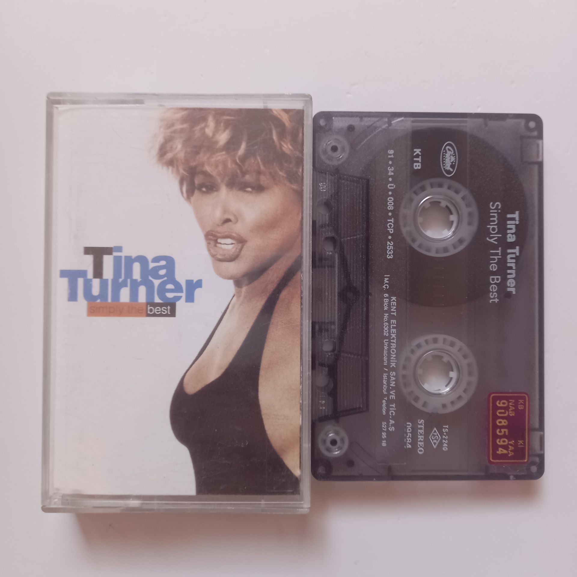 TINA TURNER - SIMPLY THE BEST (1991) - KASET 2.EL