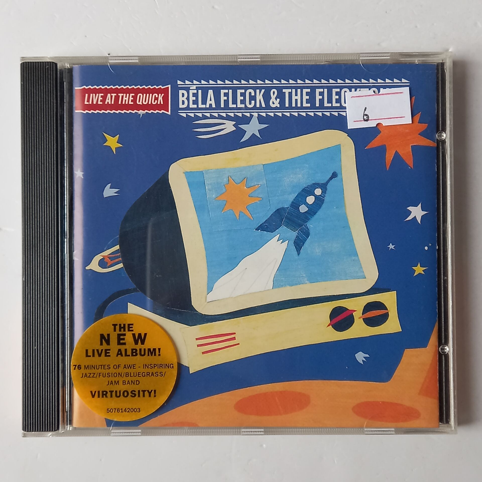 BELA FLECK & THE FLECKTONES – LIVE AT THE QUICK (2002) - CD 2.EL