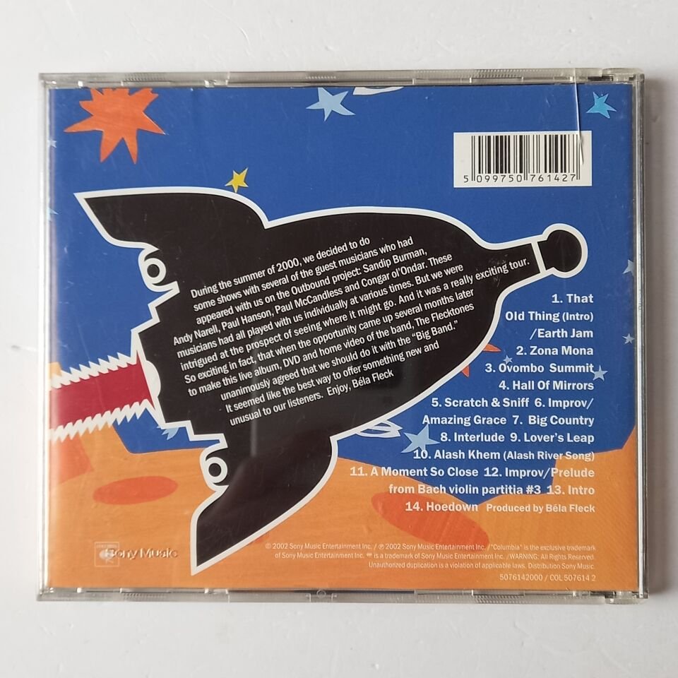 BELA FLECK & THE FLECKTONES – LIVE AT THE QUICK (2002) - CD 2.EL