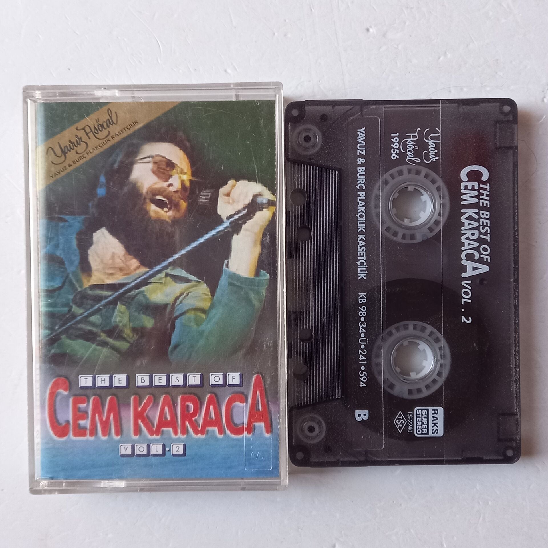 CEM KARACA - THE BEST OF VOL 2 (1998) - KASET 2.EL