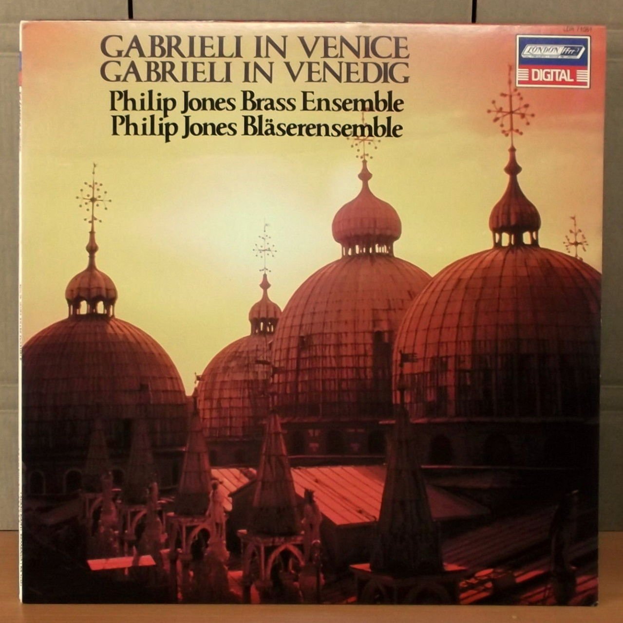 GABRIELI IN VENICE Brass Ensemble LP 2.EL