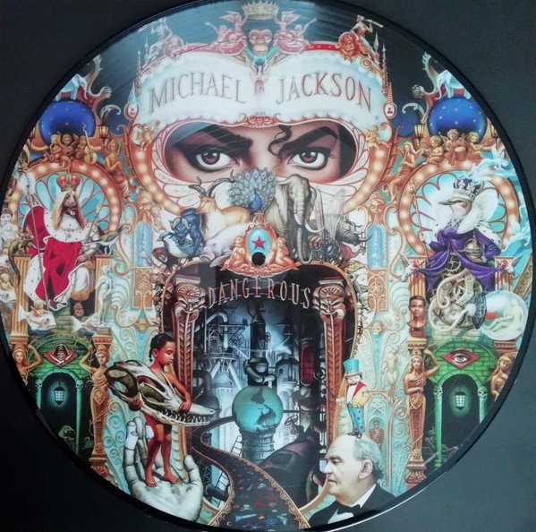 MICHAEL JACKSON - DANGEROUS (1991) - 2LP PICTURE DISC SIFIR PLAK