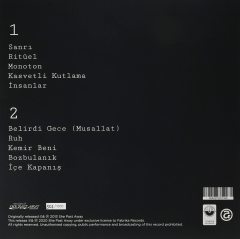 SHE PAST AWAY - BELİRDİ GECE (2012) - LP BLACK/CLEAR VINYL NUMBERED LTD 2020 EDITION SIFIR PLAK