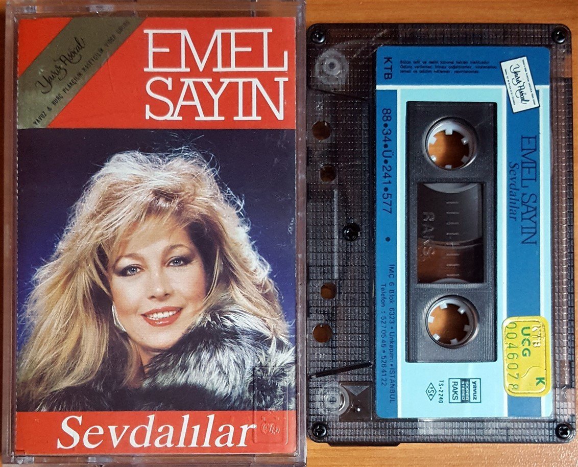 EMEL SAYIN - SEVDALILAR (1988) YAVUZ KASET 2.EL