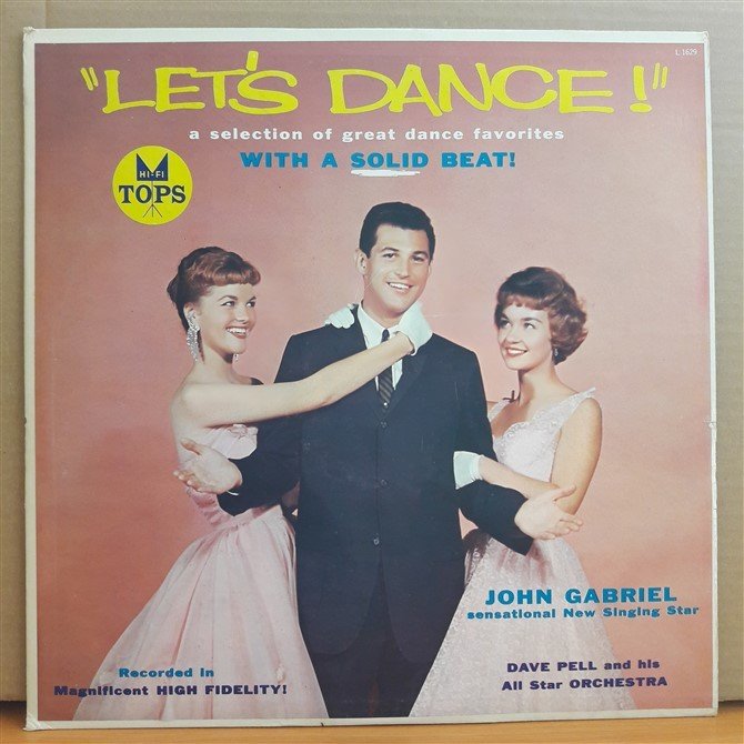 LET'S DANCE! - JOHN GABRIEL - LP 2.EL PLAK