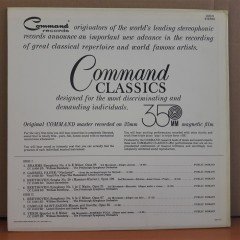 NO.5 COMMAND CLASSICS SAMPLER NO.5 (1965) - LP 2.EL PLAK