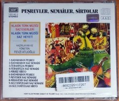 PEŞREVLER / SEMAİLER / SİRTOLAR -  FEVZİ ATLIOĞLU - CD SIFIR