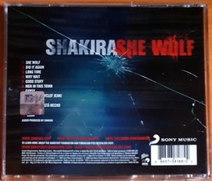SHAKIRA - SHE WOLF (2009) - CD 2.EL