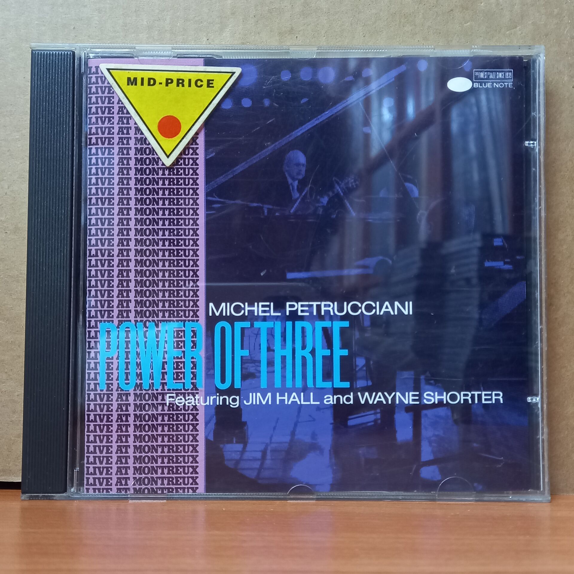 MICHEL PETRUCCIANI FEATURING JIM HALL AND WAYNE SHORTER – POWER OF THREE - CD 2.EL