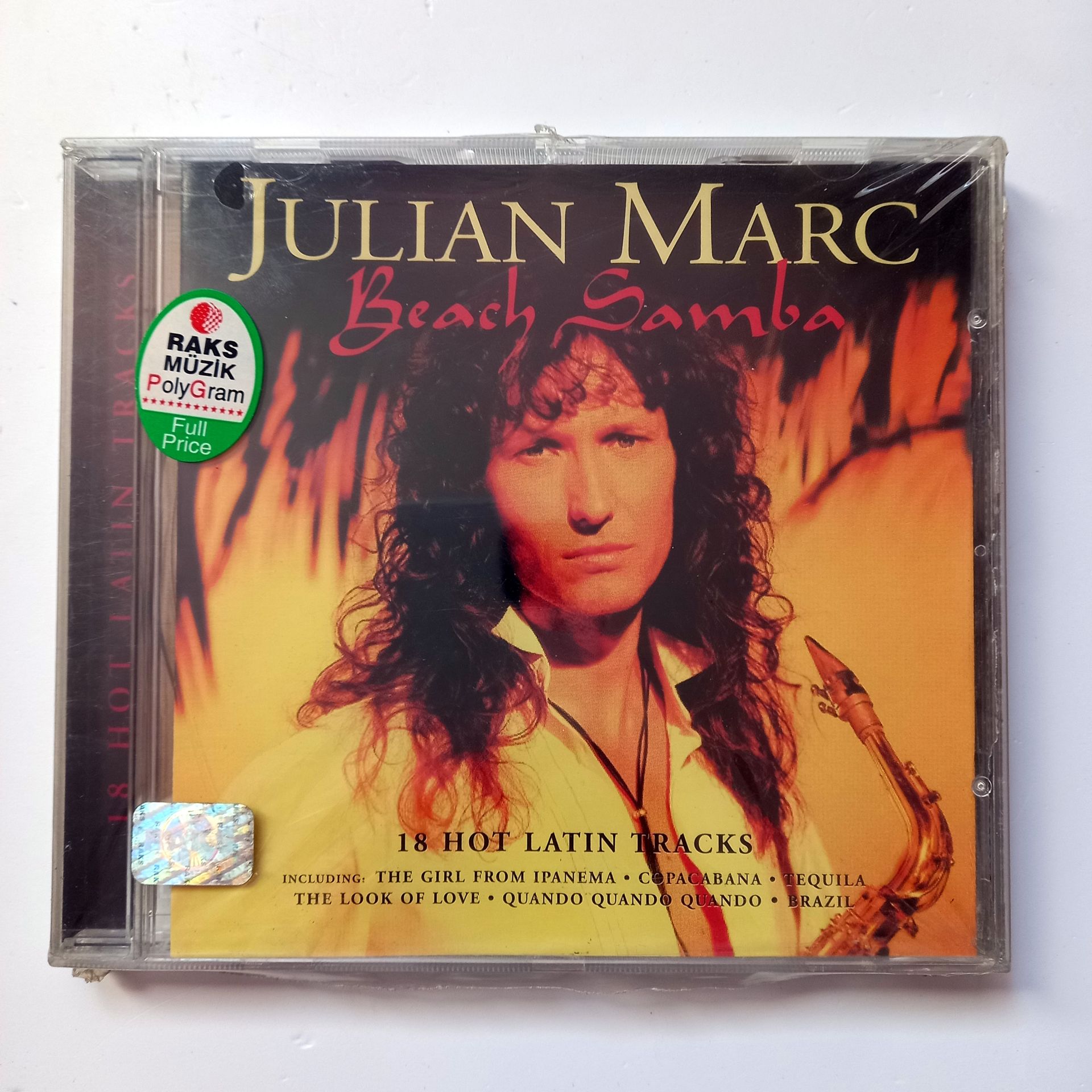 JULIAN MARC – BEACH SAMBA (1996) - CD SIFIR