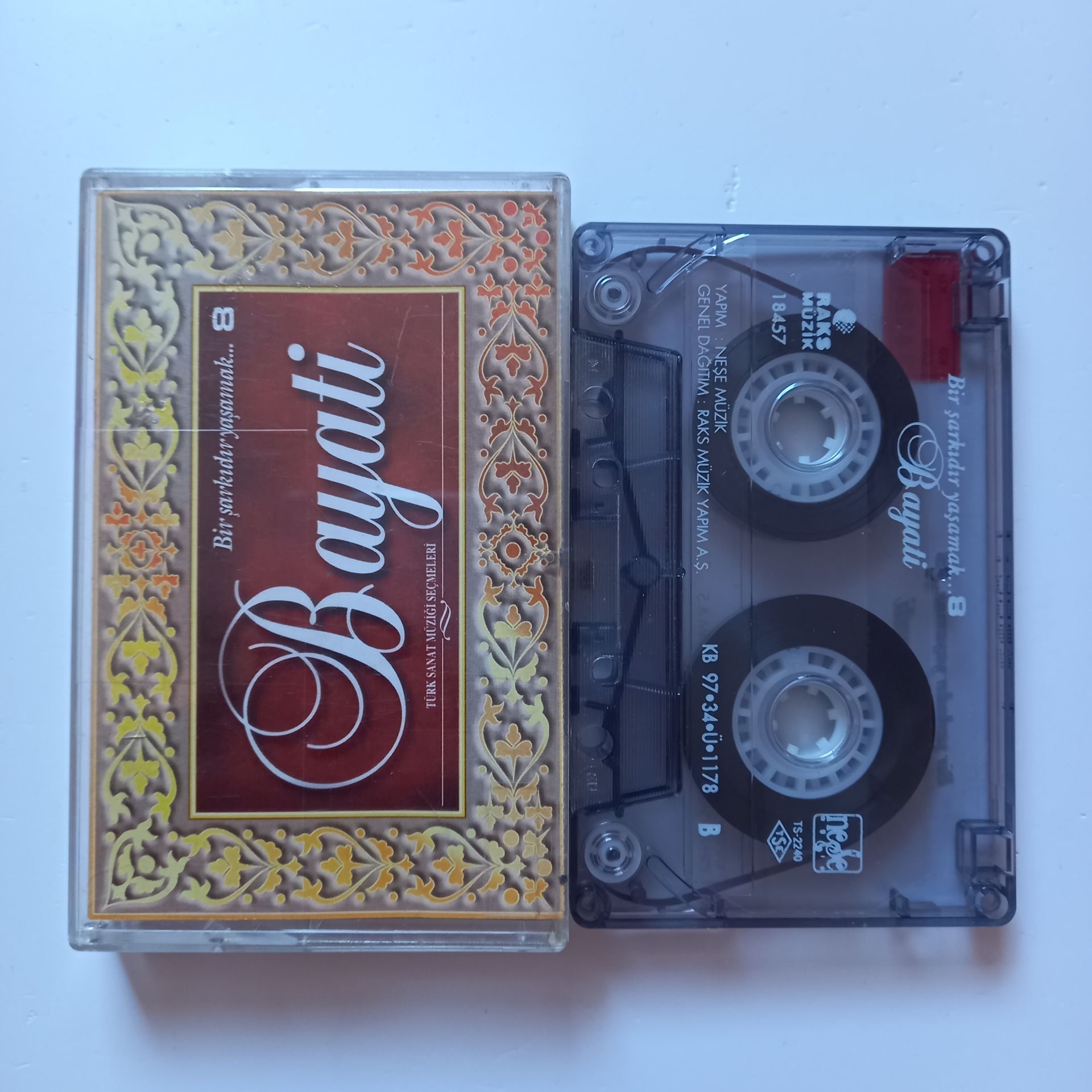 BAYATİ / BİR ŞARKIDIR YAŞAMAK... 8 (1997) - KASET 2.EL