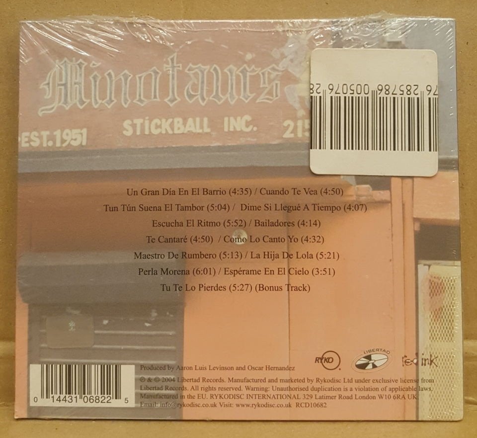 SPANISH HARLEM ORCHESTRA - ACROSS 110TH ST. feat RUBEN BLADES (2004) - CD LATIN SALSA CUBANO DIGIPACK AMBALAJINDA SIFIR