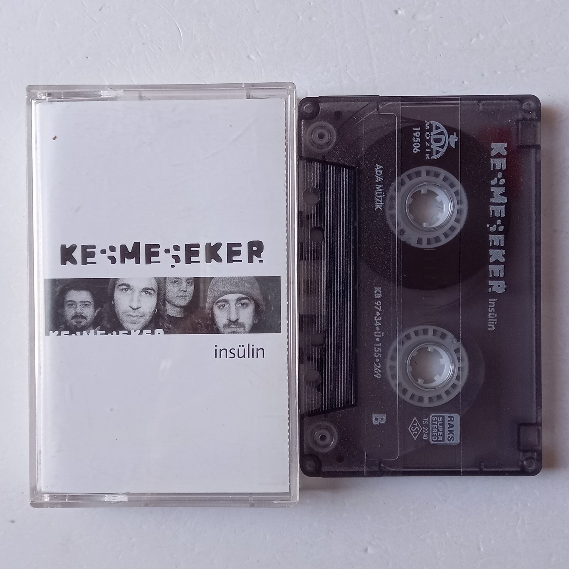 KESMEŞEKER - İNSÜLİN (1997) - KASET 2.EL