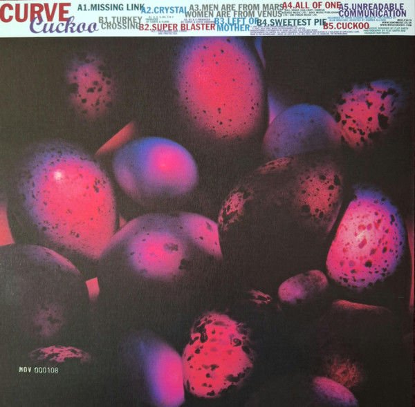 CURVE - CUCKOO (1993) - LP 180GR 2024 PINK & PURPLE MARBLED COLOURED EDITION SIFIR PLAK