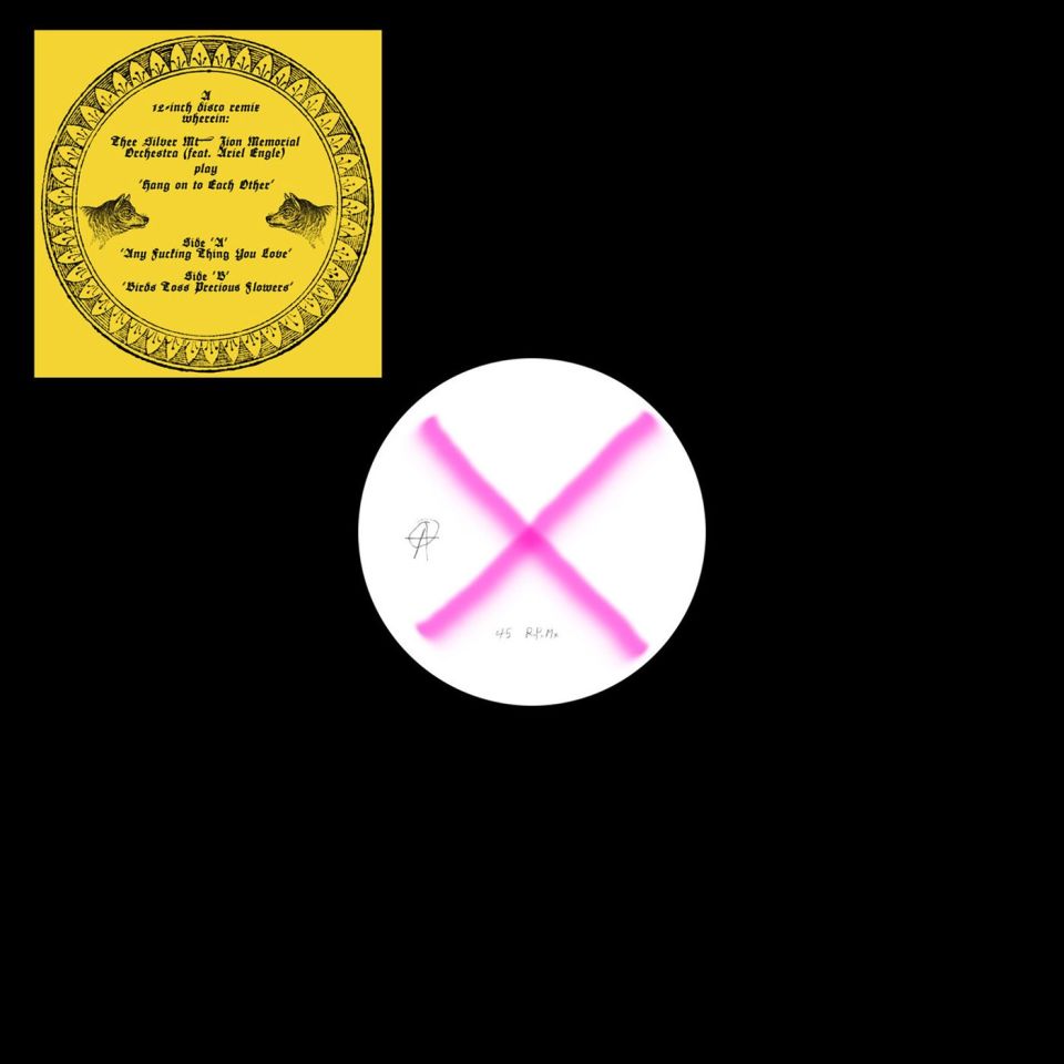 THEE SILVER MT. ZION MEMORIAL ORCHESTRA ( A SILVER MT. ZION) - HANG ON TO EACH OTHER (2014) - SINGLE 12'' (12 INCH) 45 RPM (45 DEVİR) POST ROCK SIFIR PLAK