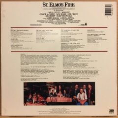 ST. ELMO'S FIRE SOUNDTRACK DAVID FOSTER 1985 2.EL PLAK