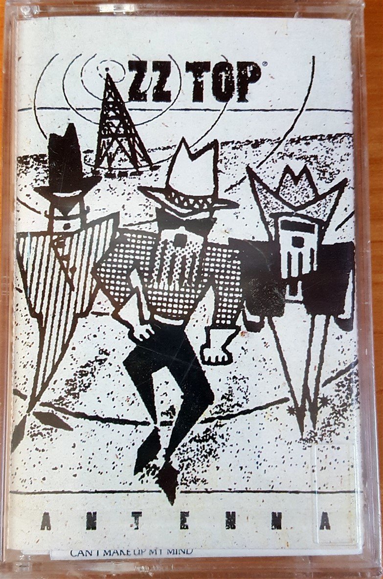 ZZ TOP - ANTENNA (1995) RAKS CASSETTE MADE IN TURKEY ''NEW''