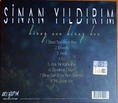 SİNAN YILDIRIM - BİRAZ SEN BİRAZ BEN (2018) İMZALI ARI YAPIM CD 2.EL