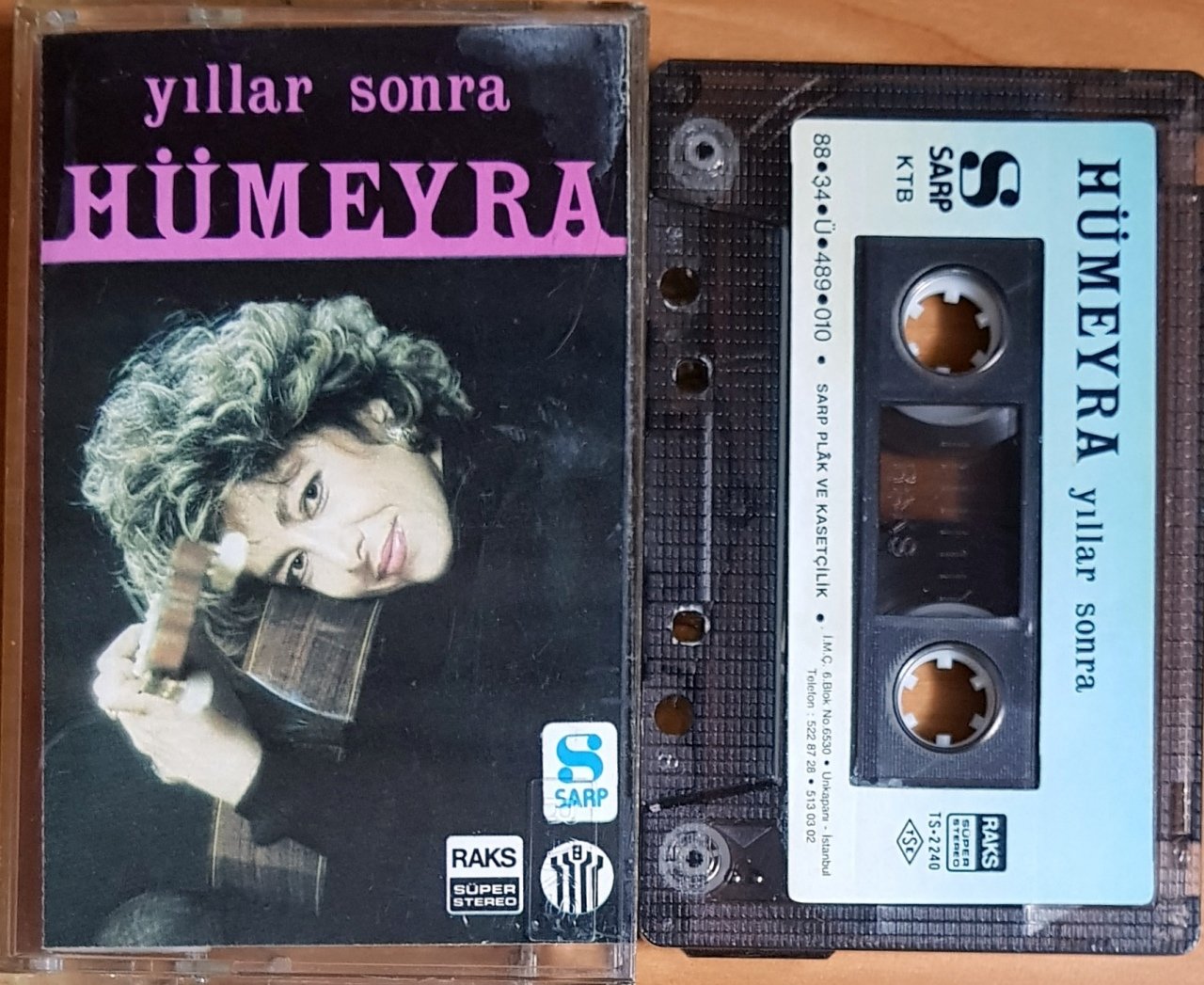HÜMEYRA - YILLAR SONRA (1988) SARP KASET 2.EL