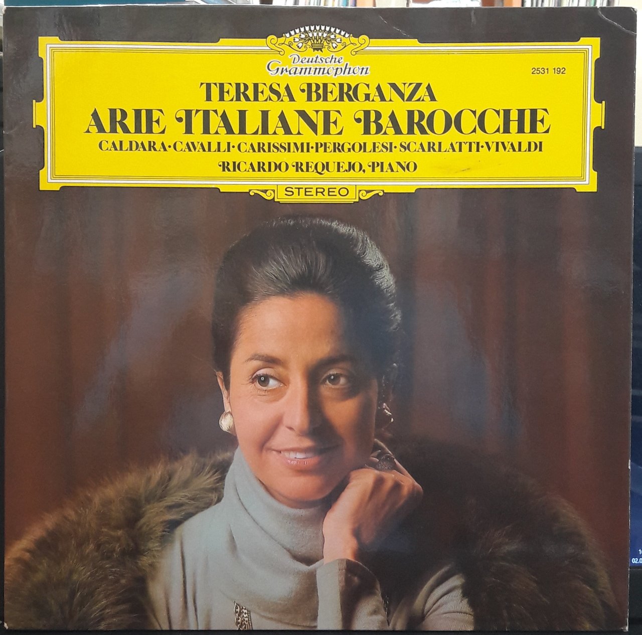 TERESA BERGANZA - ITALIAN BAROQUE ARIAS, CALDARA, CAVALLI, CARISSIMI, PERGOLESI, SCARLATTI, VIVALDI (1979) - PLAK 2.EL