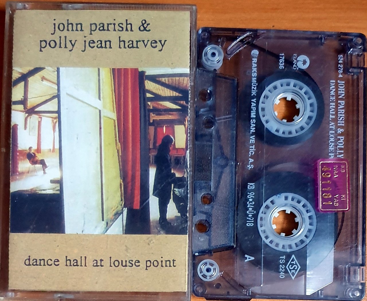 JOHN PARISH & POLLY JEAN HARVEY - DANCE HALL AT LOUSE POINT (1996) - KASET RAKS 2.EL