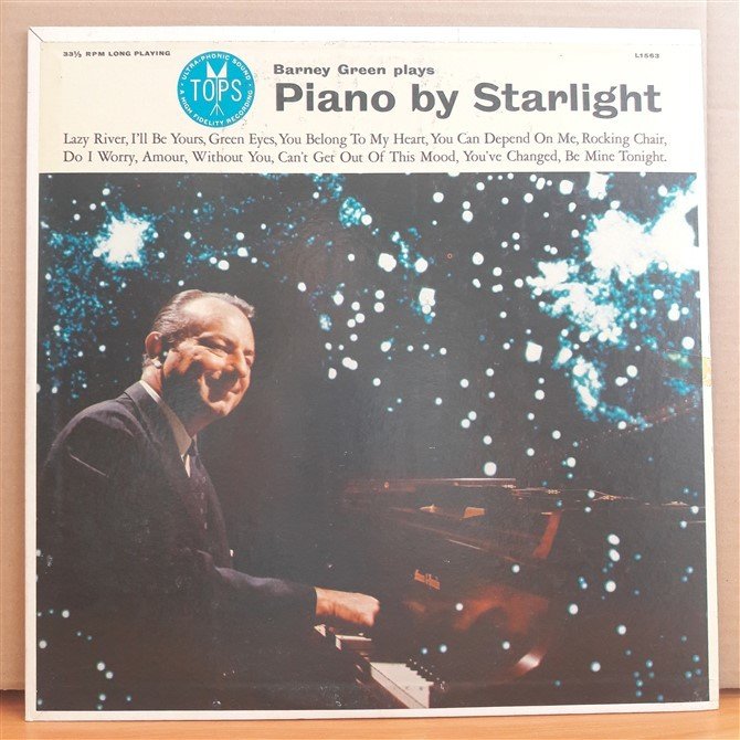 BARNEY GREEN PLAYS PIANO BY STARLIGHT - LP 2.EL PLAK