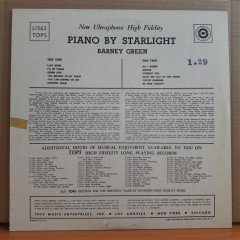 BARNEY GREEN PLAYS PIANO BY STARLIGHT - LP 2.EL PLAK