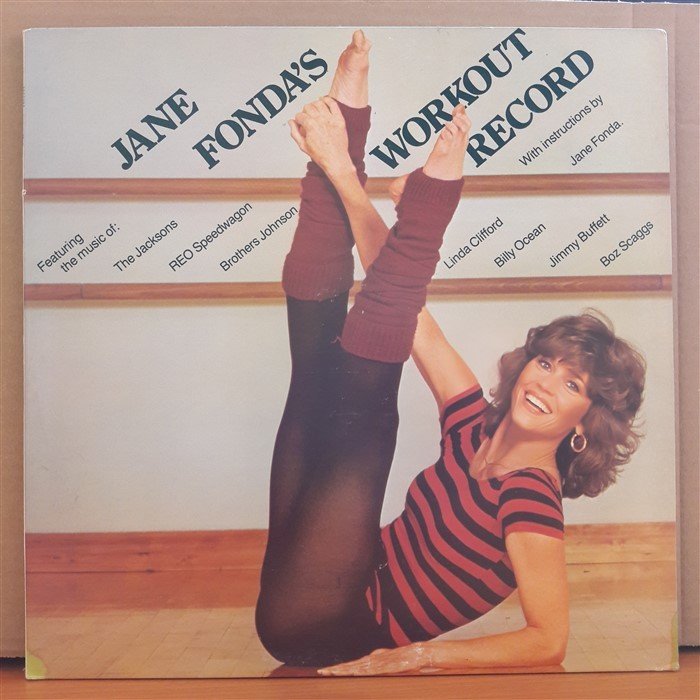 JANE FONDA'S WORKOUT RECORD (1981) - 2LP 2.EL PLAK
