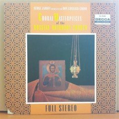 CHORAL MASTERPIECES OF THE RUSSIAN ORTHODOX CHURCH, , SERGE JAROFF CONDUCTS DON COSSACK CHOIR - LP 2.EL PLAK