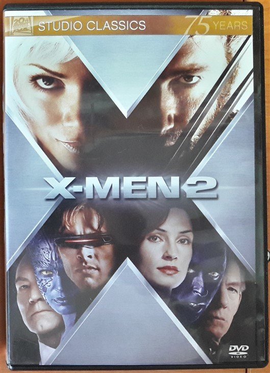 X-MEN 2 - PATRICK STEWART - HUGH JACKMAN - HALLE BERRY - MARVEL - DVD 2.EL