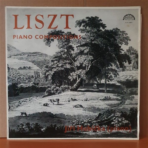 LISZT: PIANO COMPOSITIONS / JIRI HUBICKA (1969) - LP 2.EL PLAK