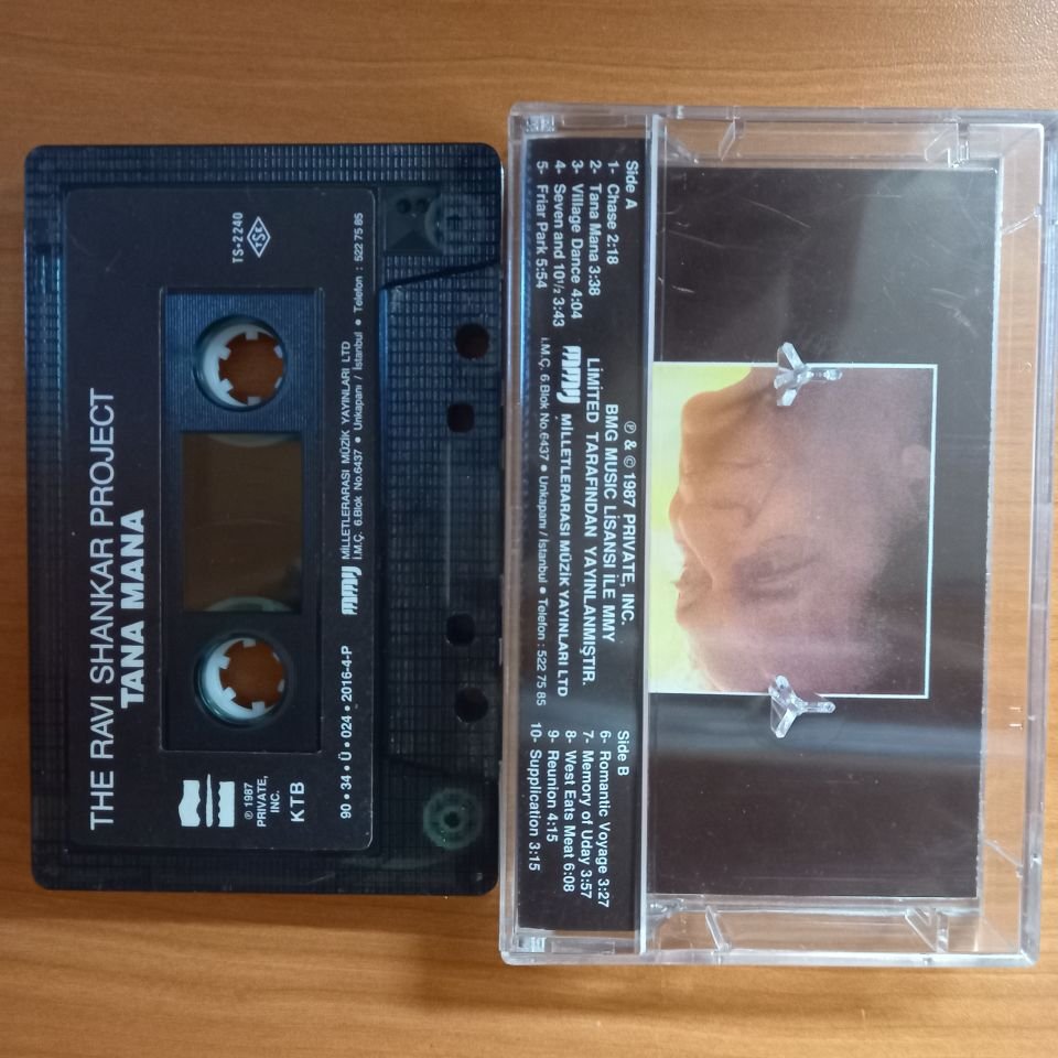 TANA MANA - THE RAVI SHANKAR PROJECT (1989) - KASET 2.EL