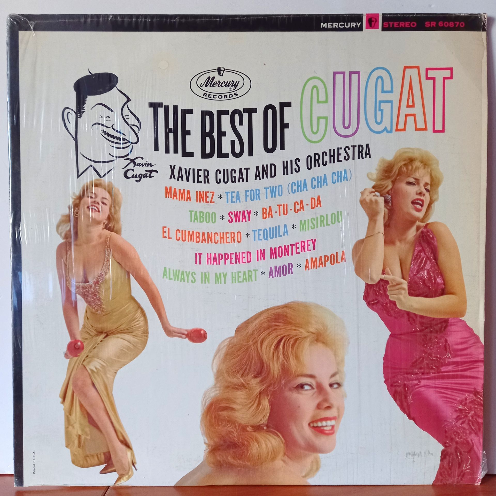 XAVIER CUGAT AND HIS ORCHESTRA – THE BEST OF CUGAT (1961) - LP 2.EL PLAK