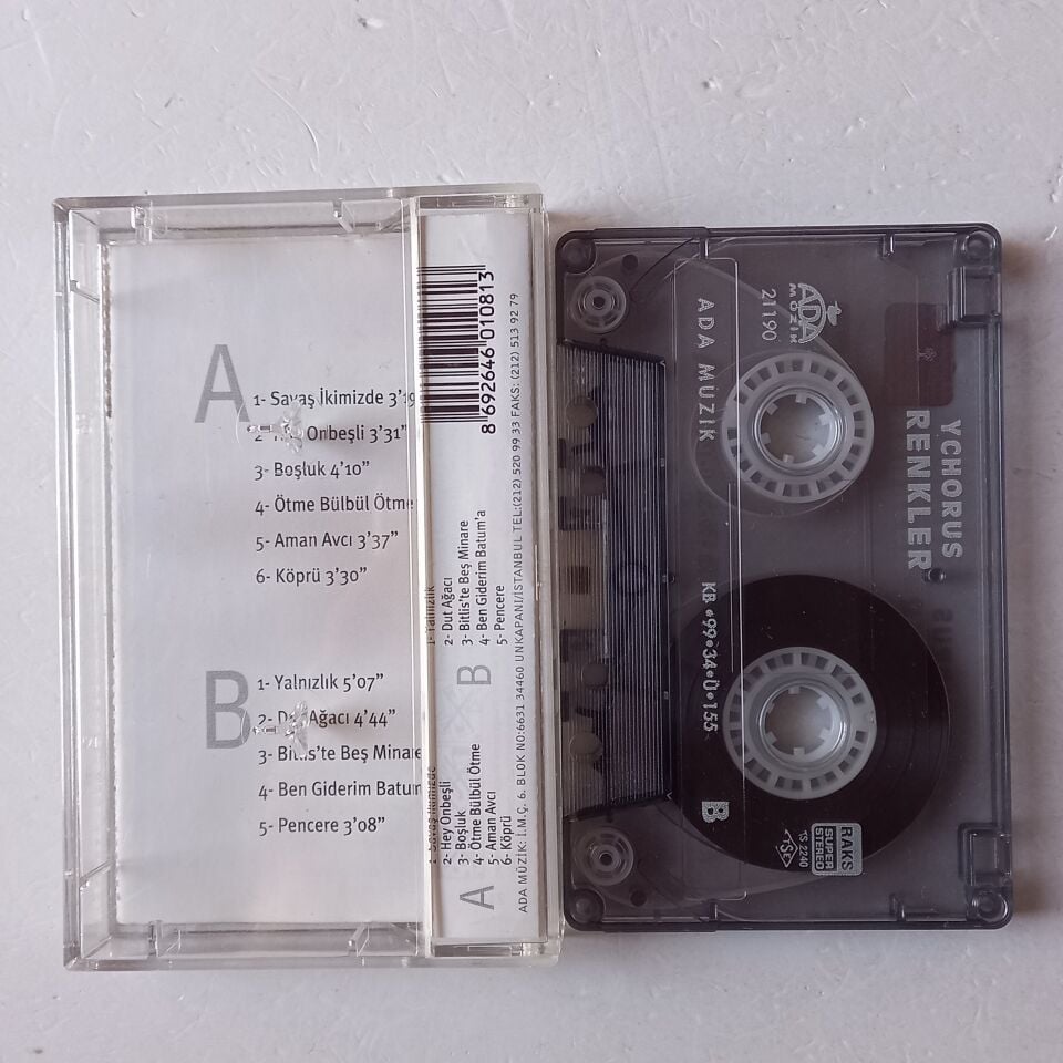 YCHORUS - RENKLER (1999) - KASET 2.EL
