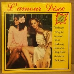 L'AMOUR DISCO 2.EL PLAK 80LER KARIŞIK TOTO COTUGNO PUPO DONNA SUMMER GEORGE BAKER