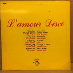 L'AMOUR DISCO 2.EL PLAK 80LER KARIŞIK TOTO COTUGNO PUPO DONNA SUMMER GEORGE BAKER