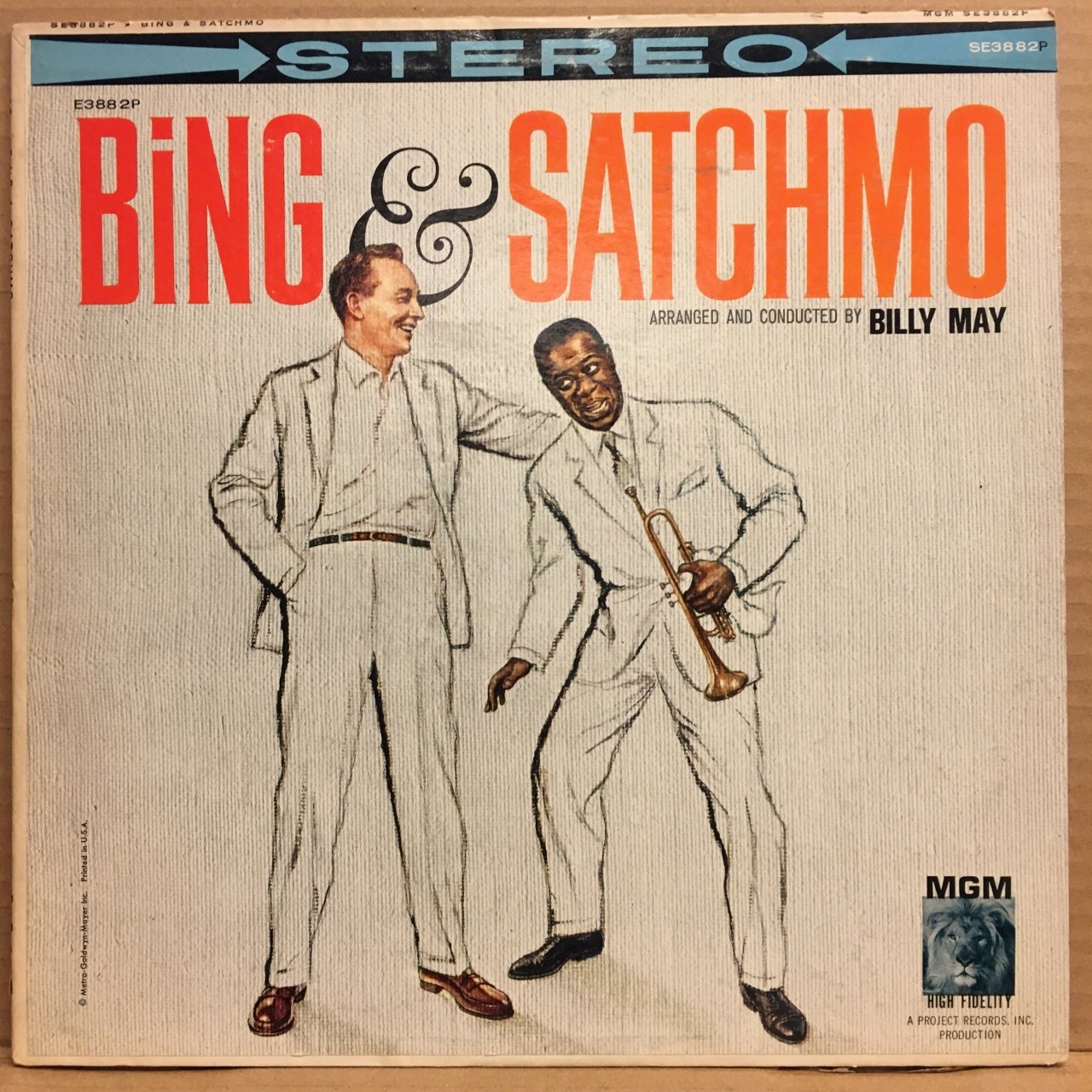 BING CROSBY & LOUIS ARMSTRONG - BING & SATCHMO 2.EL PLAK