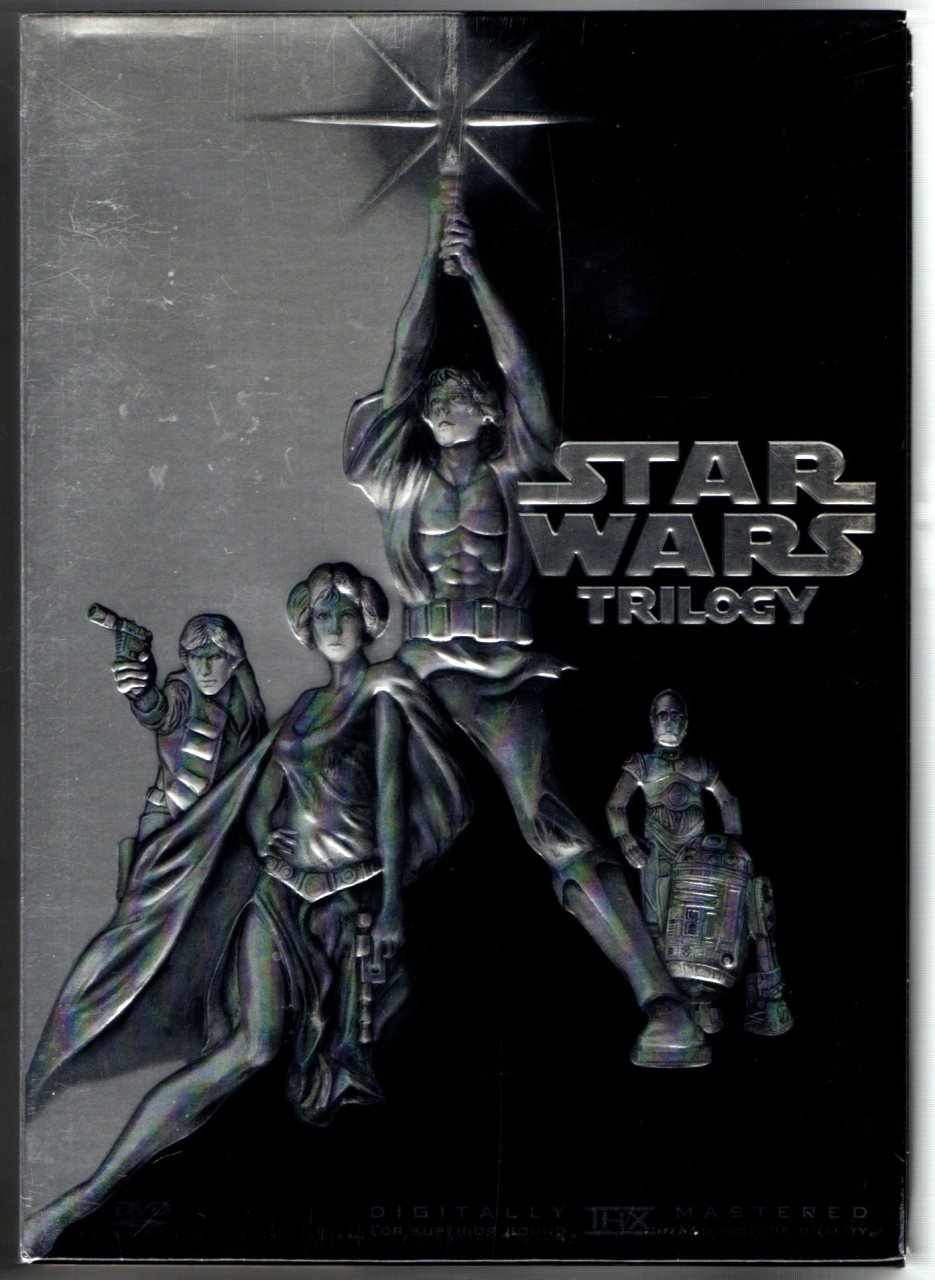 STAR WARS TRILOGY IV V VI - DVD KUTU 2.EL