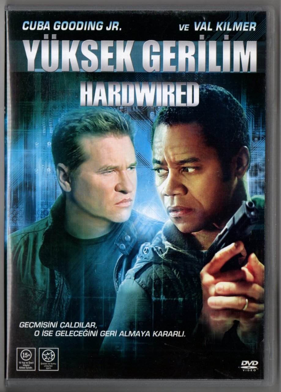 YÜKSEK GERİLİM - HARDWIRED - CUBA GOODING Jr. - VAL KILMER - DVD 2.EL